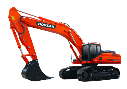 Doosan DX480-520LCA-k Excavators with 301-400 HP Range & Has Excavators Type